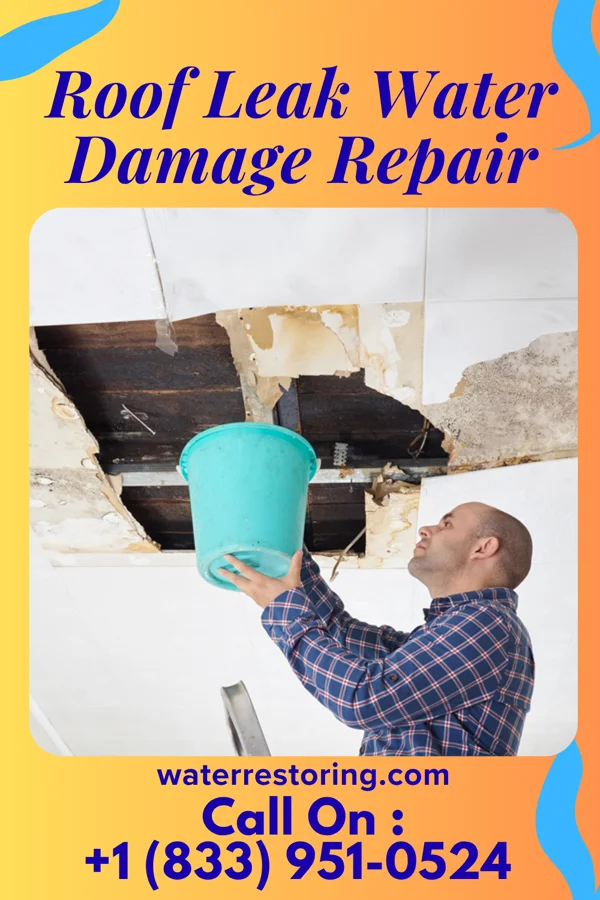 Roof Leak Water Damage Repair in McClusky, ND